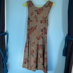 Vans Women’s Small Sleeveless Floral Skater Dress light punk skate swing grunge